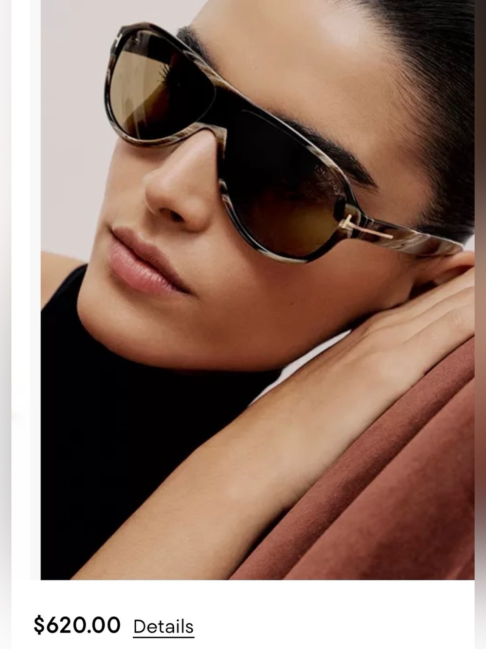 TOM FORD TF1324 Rhonda-02 Sunglasses 52K Havana /Brown gradient new - Picture 4 of 15